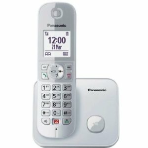 Teléfono Inalámbrico Panasonic KX-TG6851SP/ Plata