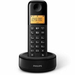 Teléfono Inalámbrico Philips D1601B/34/ Negro