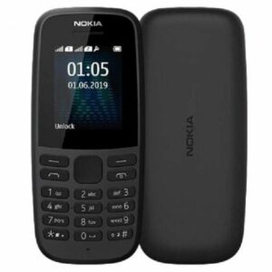 Teléfono Móvil Nokia 105 4TH Edition/ Negro