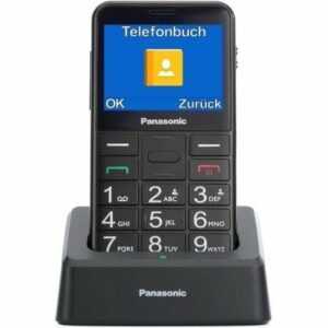 Panasonic KX-TU155EXBN Teléfono Móvil para Personas Mayores Negro