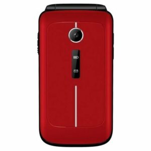 Teléfono Móvil Telefunken S430 para Personas Mayores Rojo