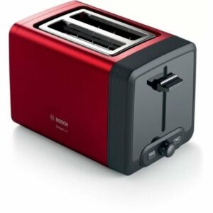 Tostador Bosch DesignLine TAT4P424/ 970W/ Rojo