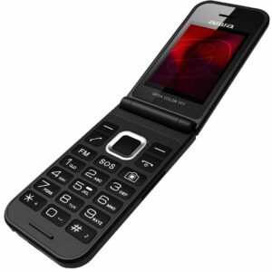 Teléfono Móvil Aiwa FP-24BK para Personas Mayores/ Negro