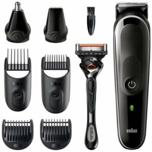 Afeitadora Braun All in One Trimmer 5 MGK 5360/ con Batería/ 8 Accesorios