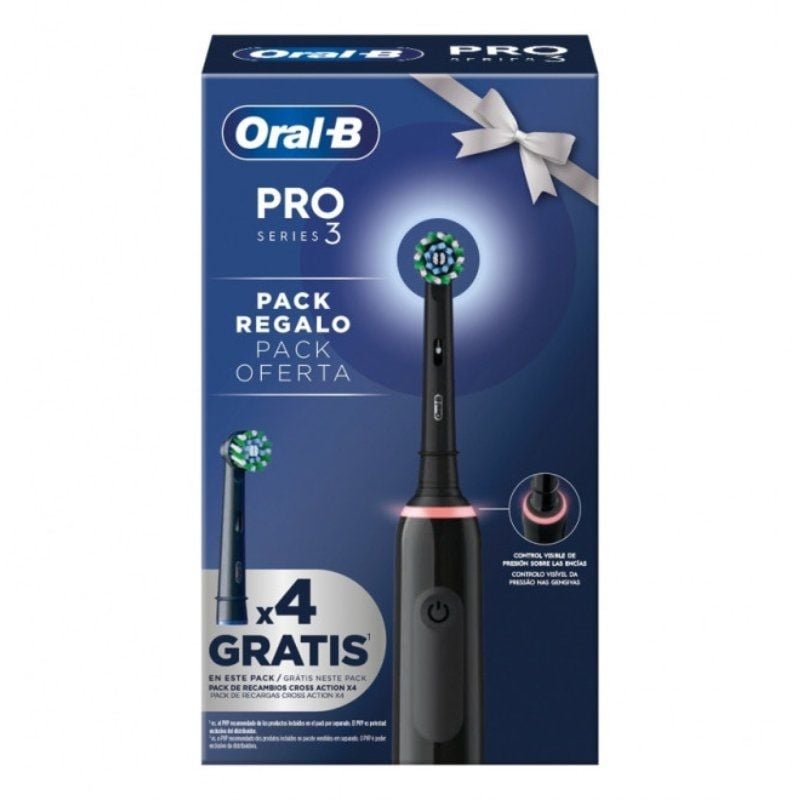 RECAMBIO ORAL B CEPILLO DENTAL ELECTRICO CROSS ACTION 3 CABEZALES Online