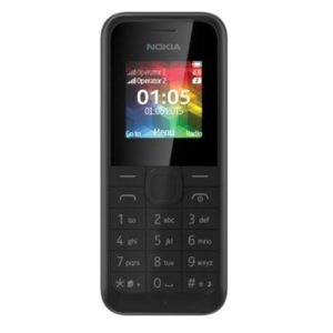 Teléfono Móvil Nokia 105/ Negro