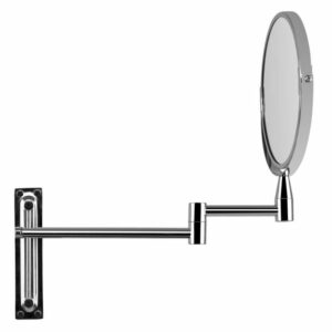 Espejo Cosmético de Pared Orbegozo ESP 4000/ Doble Cara/ Ø17cm