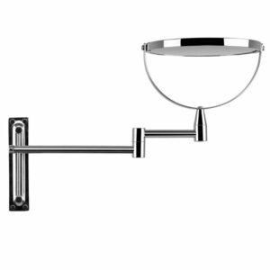 Espejo Cosmético de Pared Orbegozo ESP 4000/ Doble Cara/ Ø17cm