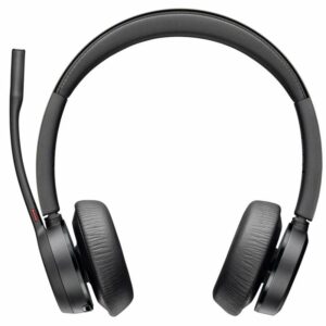 Auricular Inalámbrico Plantronics Voyager 4320 UC con Soporte de Carga/ con Micrófono/ Bluetooth/ Negro