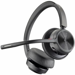 Auricular Inalámbrico Plantronics Voyager 4320 UC con Soporte de Carga/ con Micrófono/ Bluetooth/ Negro