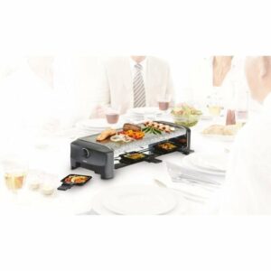 Parrilla Princess Stone & Raclette Party 162830/ 1300W/ Tamaño 45*21cm