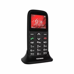 Teléfono Móvil Telefunken S410 para Personas Mayores/ Negro