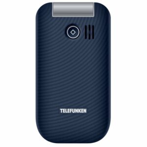 Teléfono Móvil Telefunken S450 para Personas Mayores/ Azul