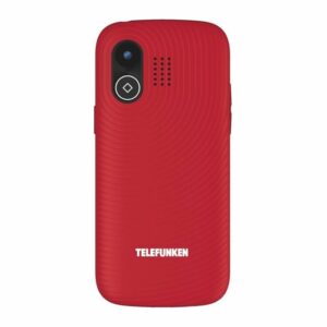 Teléfono Móvil Telefunken S520 para Personas Mayores/ Rojo