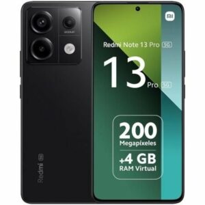 Telefono Móvil Smartphone Xiaomi Redmi Note 13 Pro NFC 12GB 512GB 6.67" 5G Negro,MZB0FCTEU,6941812749784