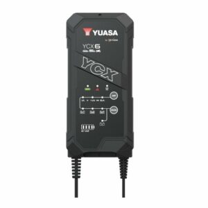 Cargador de baterías YCX6 12V 180A Yuasa plomo ácido, AGM, litio y gel