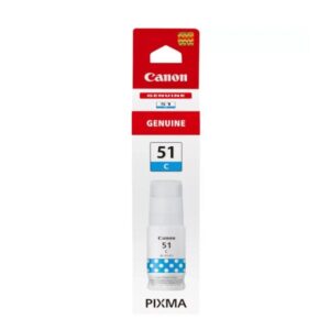 Botella de Tinta Original Canon GI-51 Cian