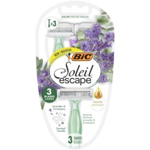 Cuchilla de Depilar Bic Soleil Escape 3 uds