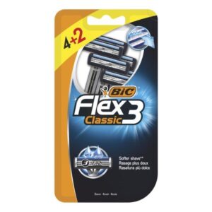 Cuchilla de Afeitar Bic Flex3 Classic 6 uds