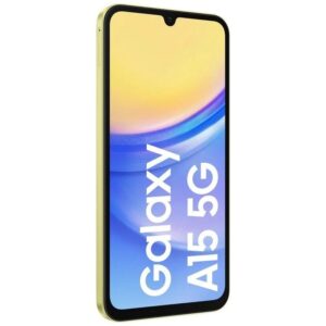 Telefono Móvil smartphone Samsung Galaxy A15 4GB 128GB 6.5" 5G Amarillo