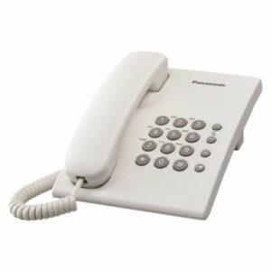 Teléfono Sobremesa Panasonic KX-TS500EXW Blanco