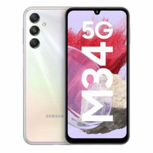 Telefono Móvil smartphone Samsung Galaxy M34 6GB 128GB 6.5" 5G Plata