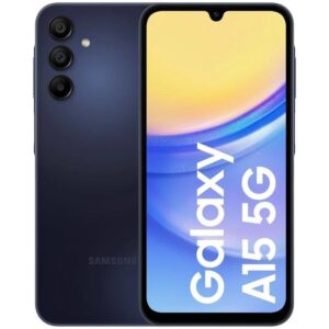 Telefono Móvil Smartphone Samsung Galaxy A15 4GB 128GB 6.5" 5G Negro Azul