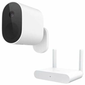 Set Cámara Videovigilancia Xiaomi Mi Wireless Outdoor Security Camera + Gateway 130º