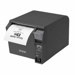 Impresora de Tickets Epson TM-T70II/ Térmica/ Ancho papel 80mm/ USB-RS232/ Negra