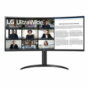 Monitor Profesional Ultrapanorámico LG 34WR55QC-B 34" WQHD Negro Curvo