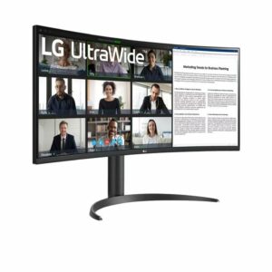 Monitor Profesional Ultrapanorámico LG 34WR55QC-B 34"/ WQHD/ Negro