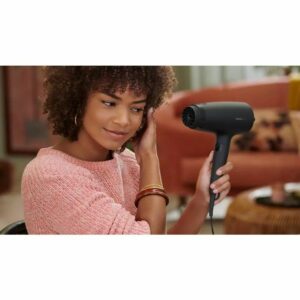 Secador Philips 3000 series BHD302/00/ 1600W/ Negro/ 1 Accesorio