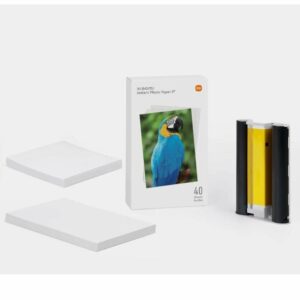 Impresora Portátil Fotográfica Xiaomi Instant Photo Printer 1S Set/ Blanca