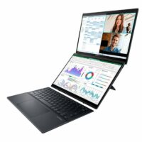 Portátil Asus ZenBook Duo OLED UX8406MA-PZ255W Ultra 9-185H 32GB 1TB 14"+14" Táctil Win11,90NB12U1-M00CH0,UX8406MA-PZ255W,4711387395813