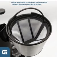 Cafetera de Goteo Grunkel CAF-B Aroma 12 Tazas Blanca,CAF-B,8426156015866