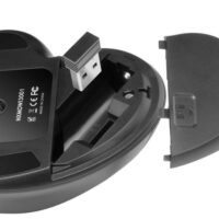 Nilox Ratón Wireless 3200 DPI, 2.4G, Negro