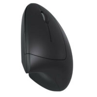 Nilox Ratón Wireless Vertical, 1600 DPI, Negro