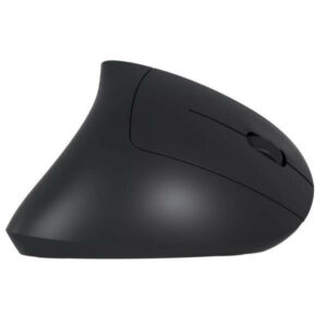 Nilox Ratón Wireless Vertical, 1600 DPI, Negro