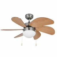 Ventilador de Techo Orbegozo CP 15075 N 50W 6 Aspas 80cm 3 velocidades