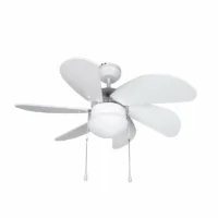 Ventilador de Techo Orbegozo CP 15076 B 50W 6 Aspas 80cm 3 velocidades