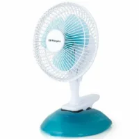 Ventilador de Sobremesa Orbegozo TF 0219 8W 3 Aspas 15cm 2 velocidades