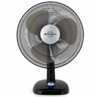 Ventilador de Sobremesa Orbegozo TF 0124 25W 3 Aspas 20cm 2 velocidades