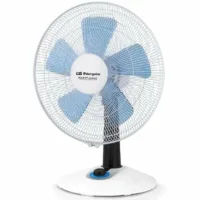 Ventilador de Sobremesa Orbegozo TF 0138 45W 5 Aspas 35cm 4 velocidades