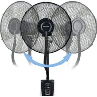 Ventilador de Pie Nebulizador Grunkel FAN-G16NEBUPRO 75W 5 Aspas 40cm 3 Velocidades