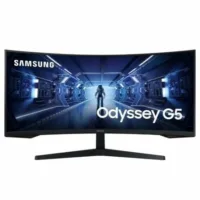 monitor gaming curvo samsung odyssey g5 lc34g55twwp 34" 1ms 165hz va negro