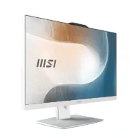 pc todo en uno msi am242p 897es i5 1235u 16gb 512gb dos 24" blanco