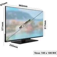 televisor toshiba tv 40" 40lv3463dg fhd smart tv peana