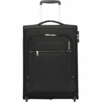 Maleta de Cabina American Tourister Crosstrack Upright 55cm 55x40x20cm 2 Ruedas Negro y Gris