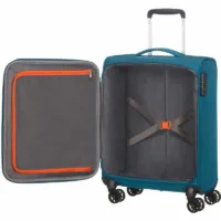 Maleta de Cabina American Tourister Crosstrack Spinner 55cm 55x40x20cm Marino y Naranja,Tourister Crosstrack,133189-6032,5400520065582,Crosstrack Spinner 55cm