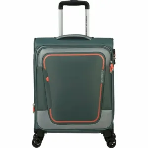 Maleta de Cabina American Tourister Pulsonic Spinner 55cm 55x40x23cm 4 Ruedas Verde Bosque Oscuro